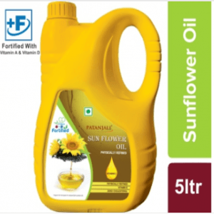 SUNFLOWER OIL JAR 5 LITRES